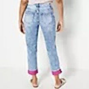 Logo boyfriend jeans